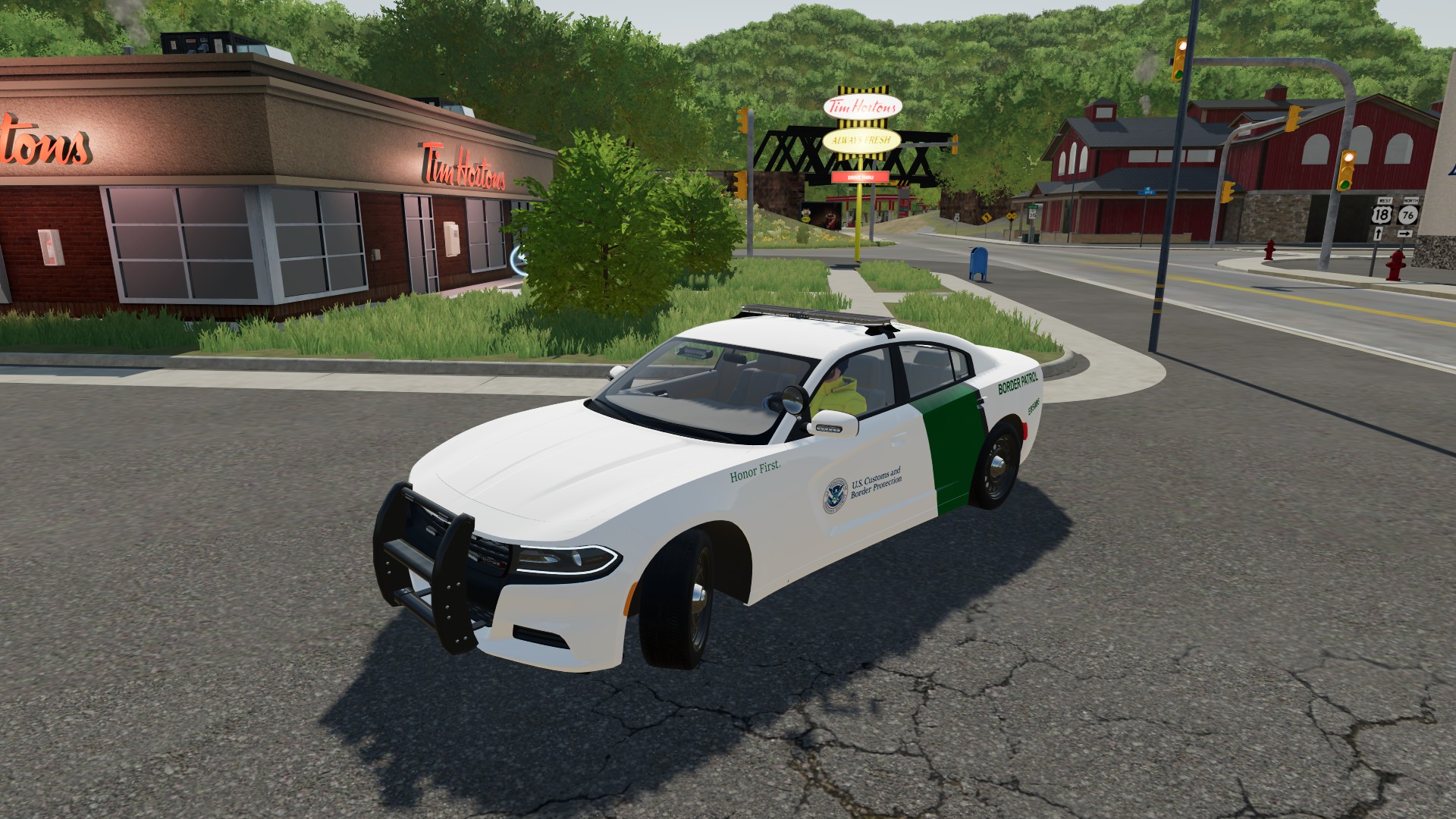 Dodge Charger Border Patrol Skin