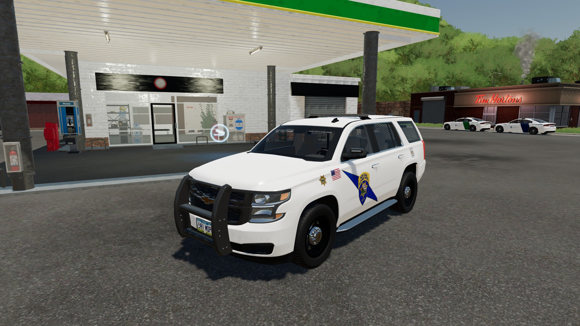 Chevrolet Tahoe Montana Highway Patrol Skin
